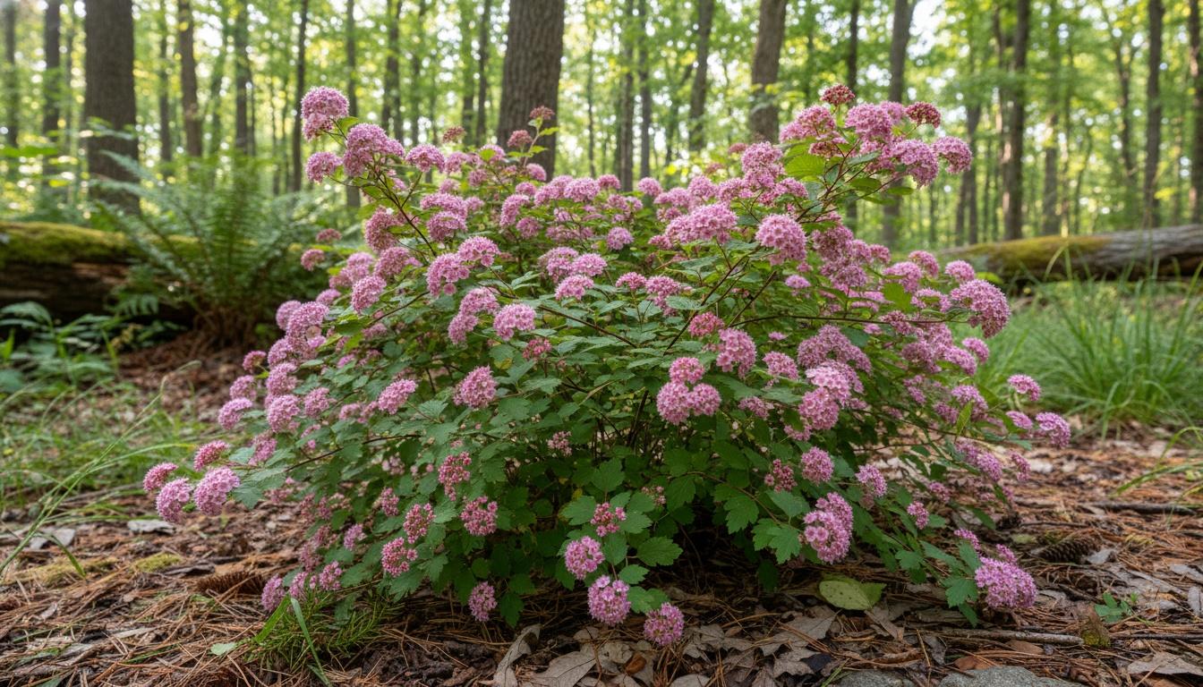 Pink Sparkler™ Birch Leaf Spiraea 'Courispi01' Pp27933 Pink Sparkler™ Pp27933 Pink Sparkler™ (Spiraea Betulifolia 'Courispi01') - Ground Layers