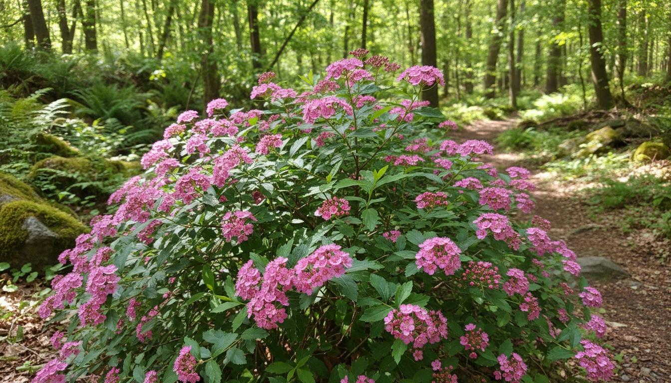 Little Princess Spirea (Spiraea Japonica 'Little Princess') - Ground Layers
