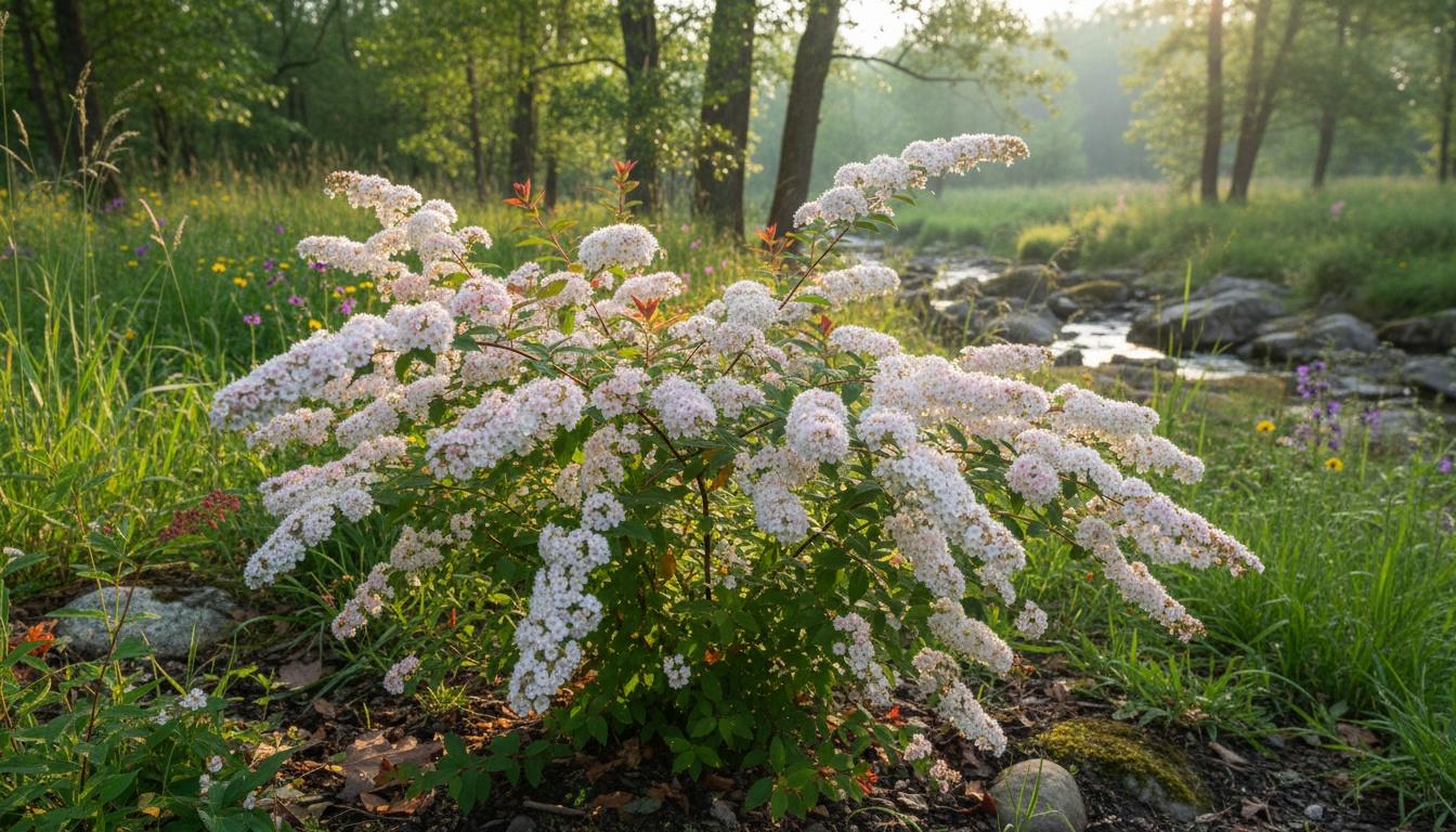 Spirea 'Shirobana' (Spiraea Japonica 'Shirobana') - Ground Layers