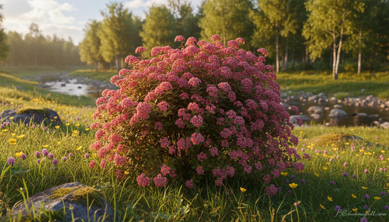 Spirea 'Froebelii' (Spiraea X Bumalda 'Froebelii') - Ground Layers