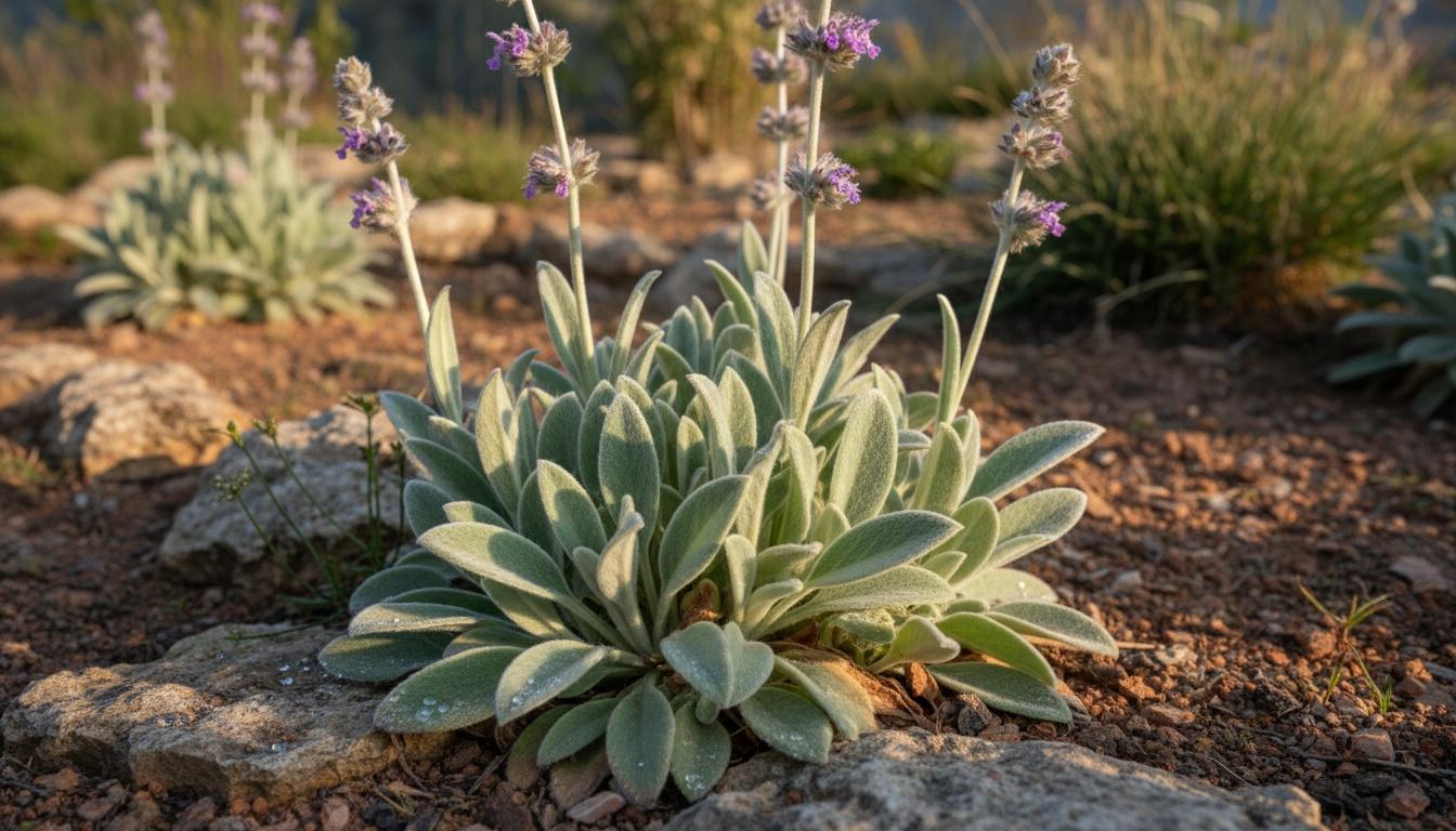 Lamb'S Ear (Stachys Byzantina) - Ground Layers