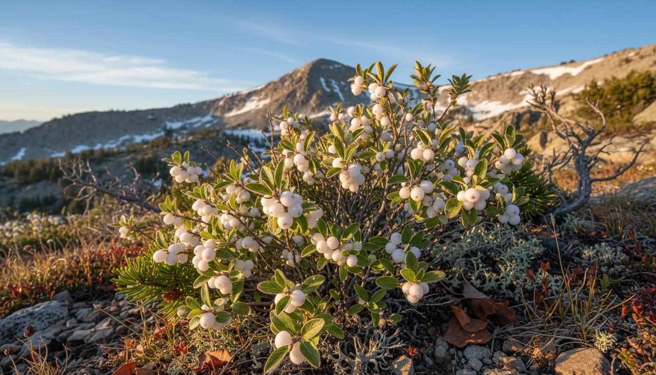 Mountain Snowberry (Symphoricarpos Oreophilus) - Ground Layers