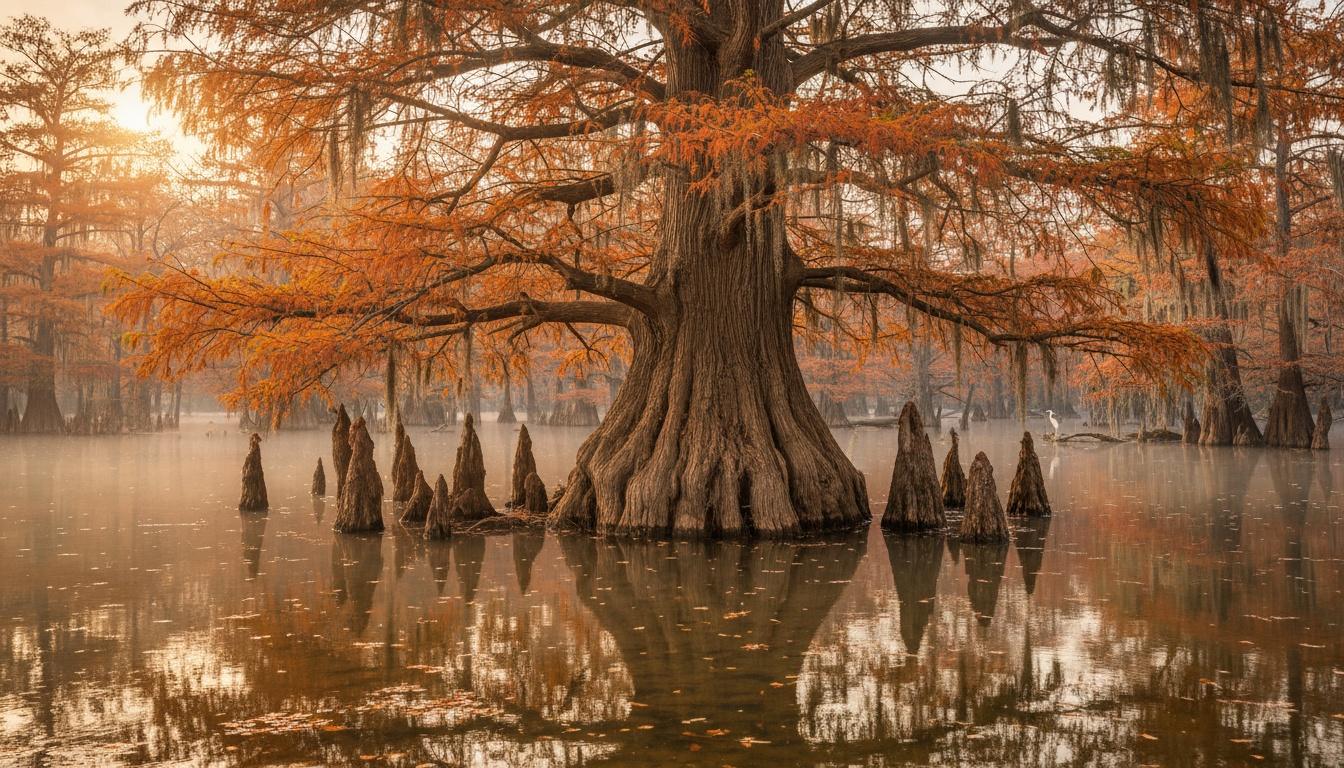 Bald Cypress (Taxodium Distichum) - Evergreen Trees