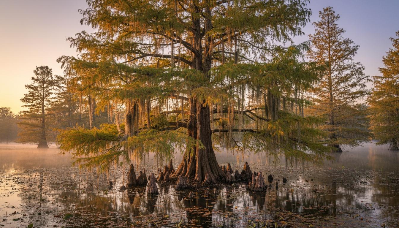 Weeping Bald Cypress 'Cascade Falls' (Taxodium Distichum Pp12296 'Cascade Falls') - Evergreen Trees