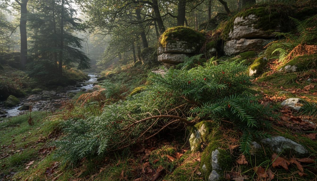 Dwarf English Yew (Taxus Baccata 'Repandens') - Ground Layers