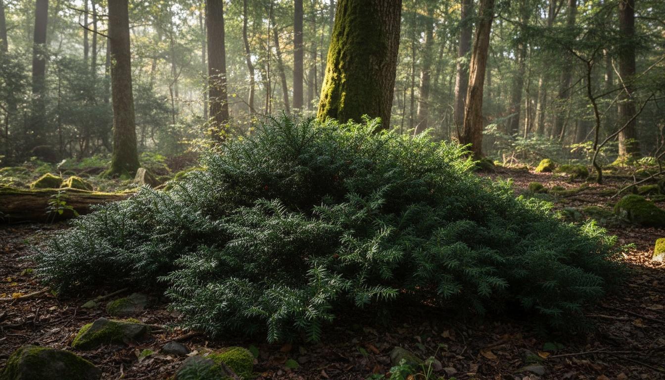 Yew 'Dark Green Spreader' (Taxus X Media 'Dark Green Spreader') - Ground Layers