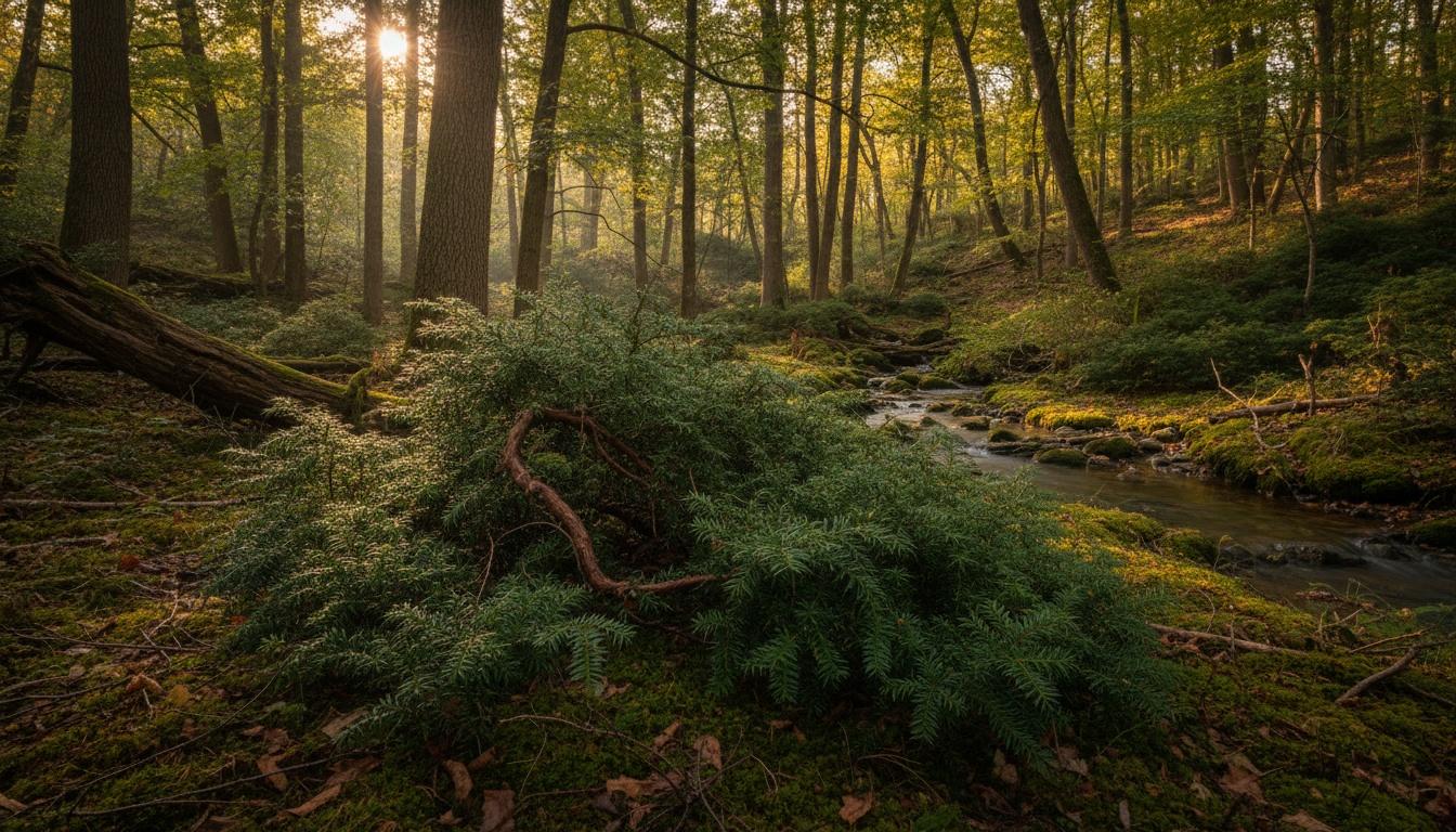 Everlow Yew 'Everlow' (Taxus X Media 'Everlow') - Ground Layers