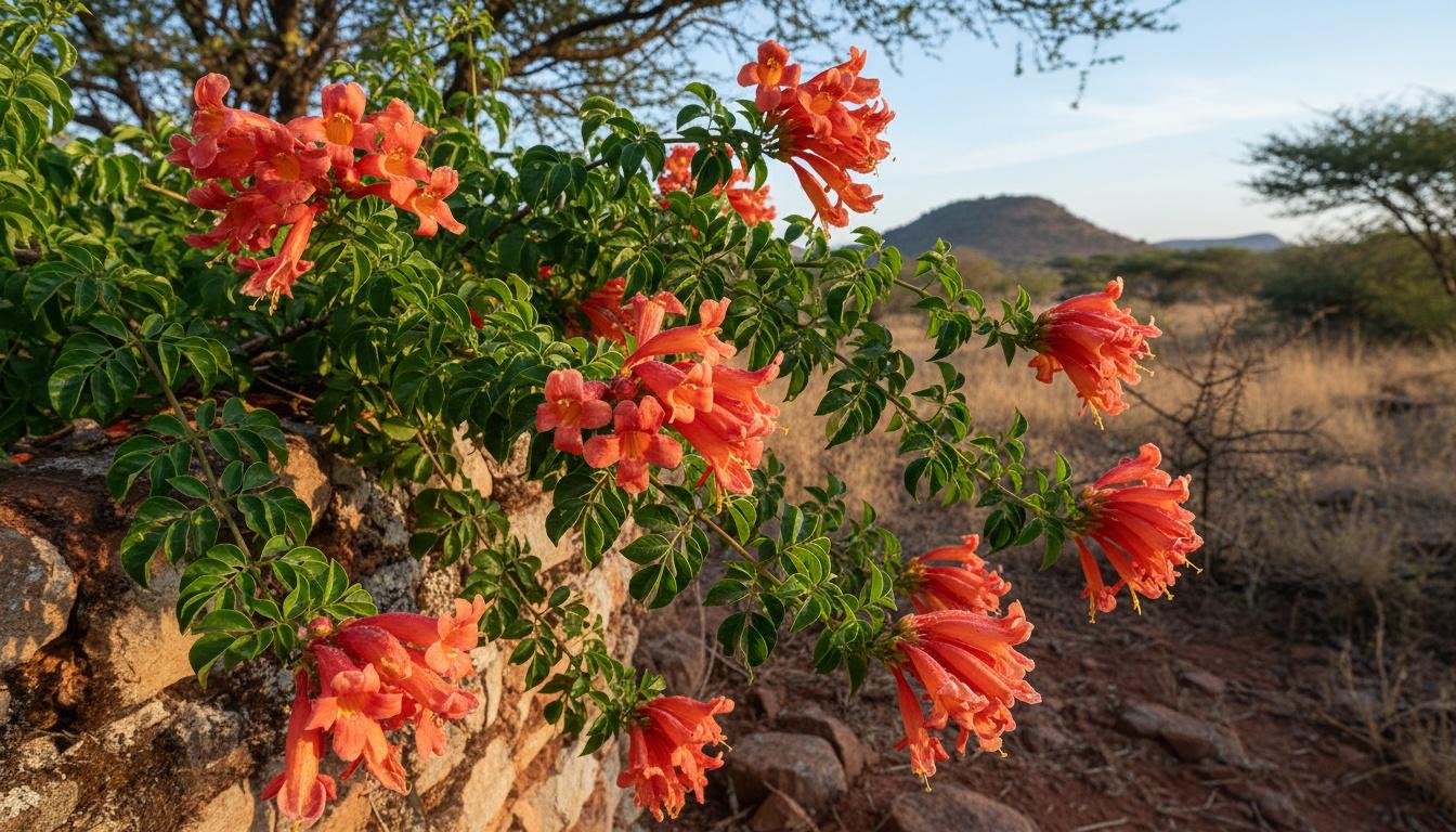 Cape Honeysuckle (Tecomaria Capensis) - Ground Layers