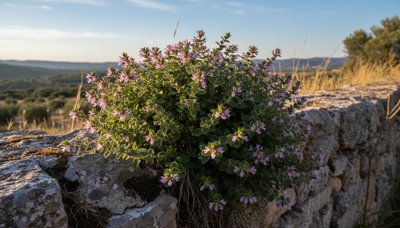 Wall Germander (Teucrium Chamaedrys) - Ground Layers