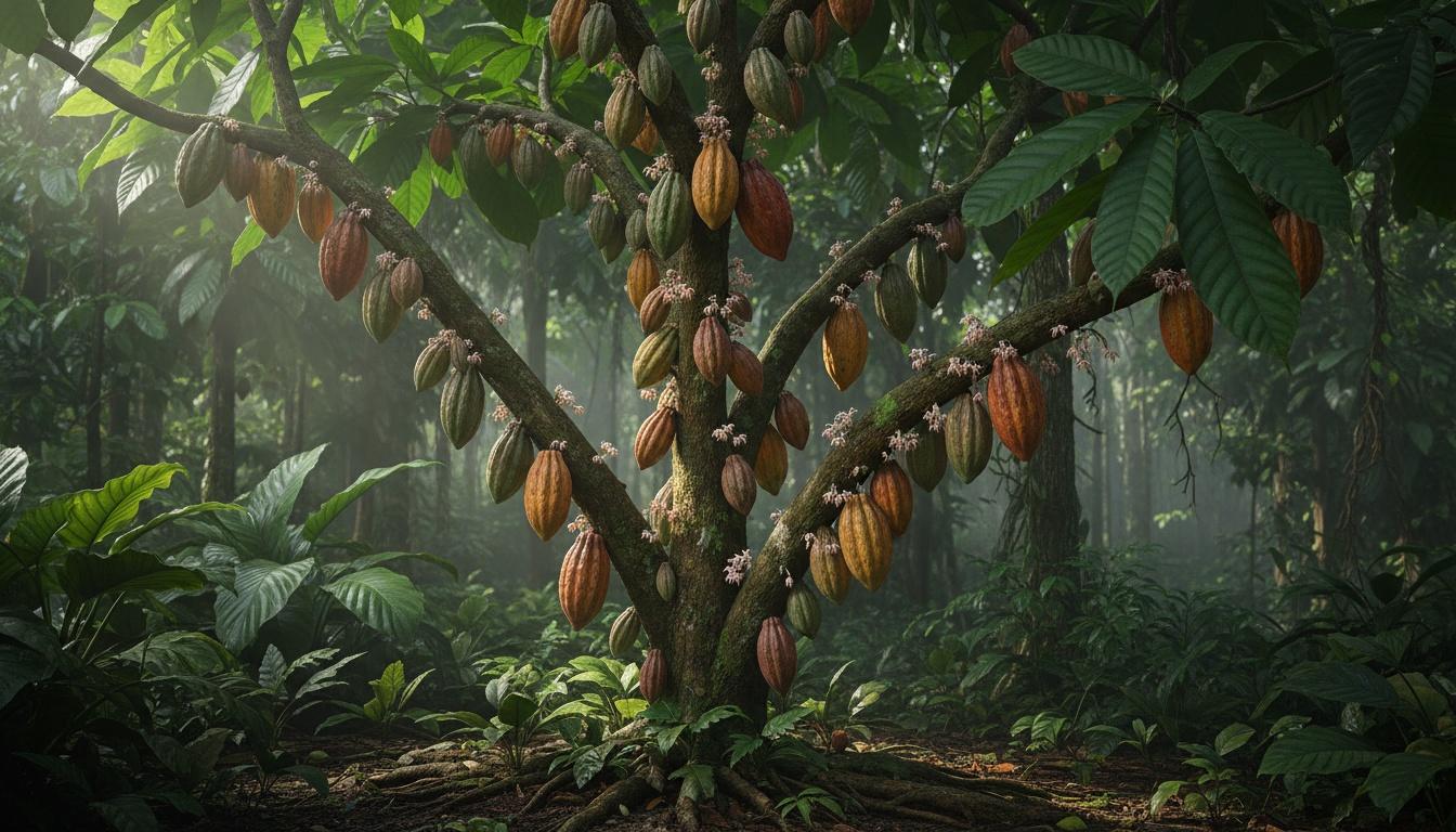 Cacao Tree (Theobroma Cacao) - Fruit Trees