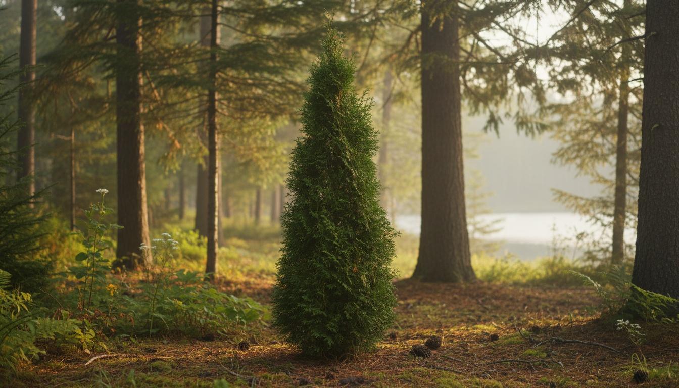Degroot'S Spire Arborvitae (Thuja Occidentalis S Spire' 'Degroot') - Evergreen Trees