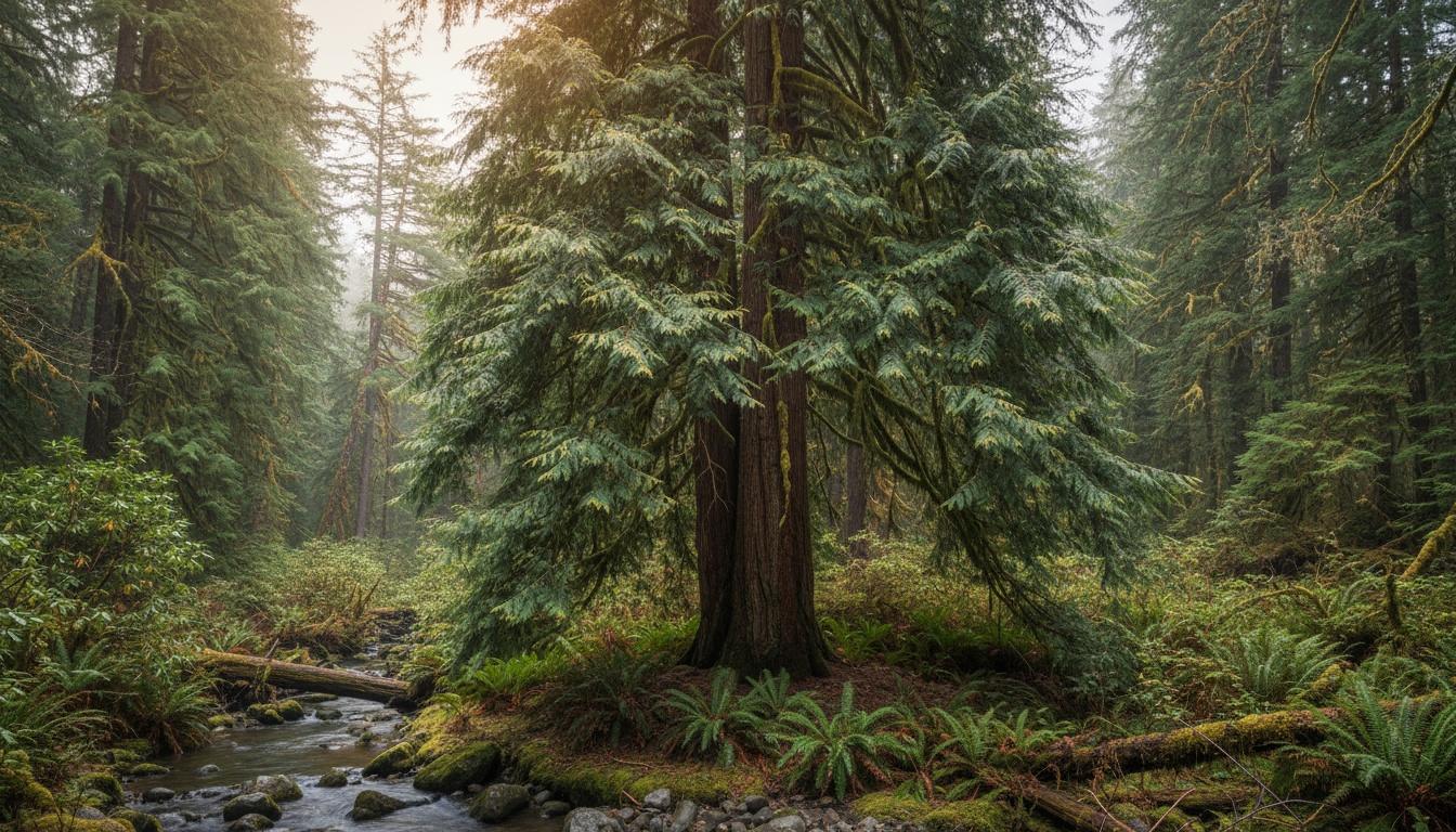 Standishii Western Redcedar (Thuja Plicata 'Standishii') - Evergreen Trees
