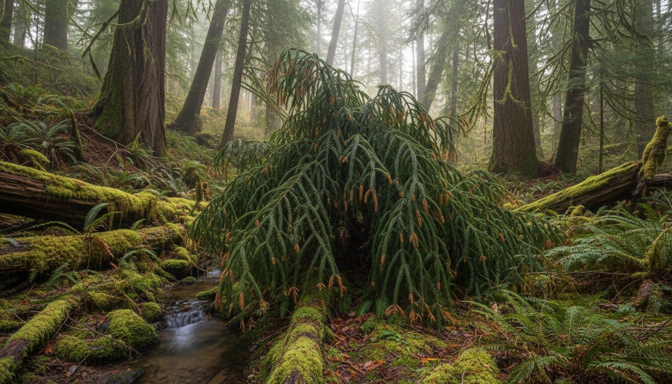 Arborvitae 'Whipcord' (Thuja Plicata 'Whipcord') - Ground Layers