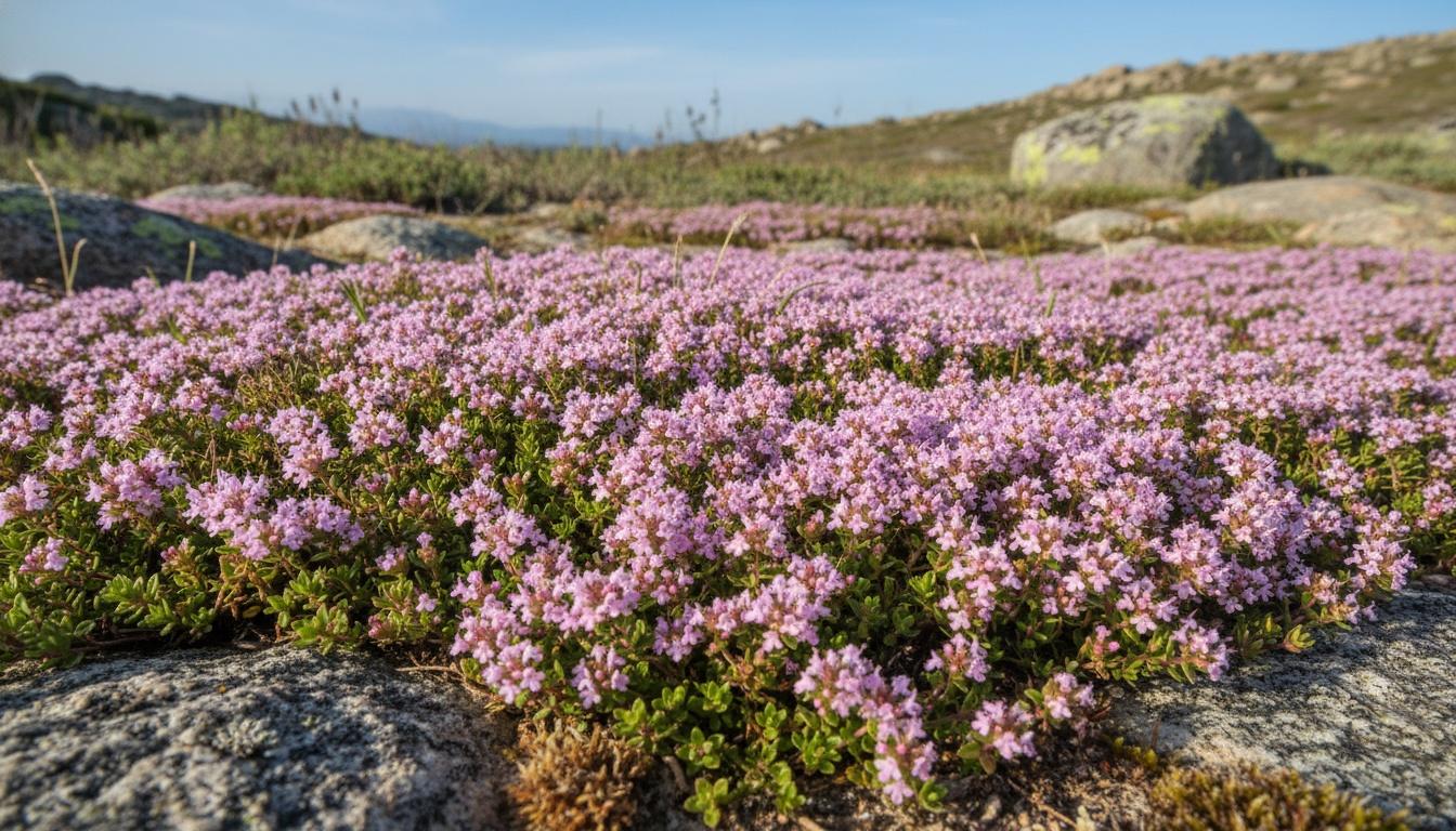 Creeping Thyme 'Pink Chintz' (Thymus Serphyllum 'Pink Chintz') - Perennials