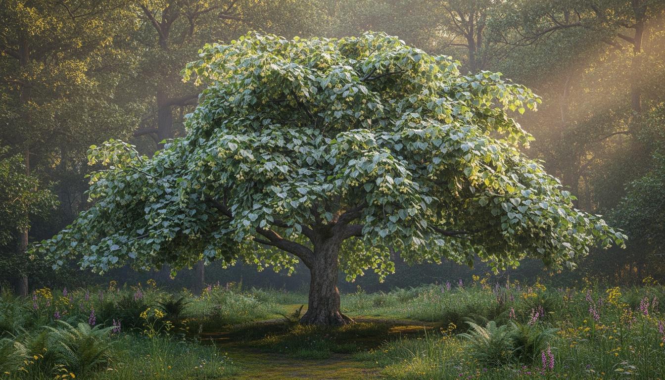Silver Linden 'Silver Lining' (Tilia Tomentosa 'Silver Lining') - Shade Trees