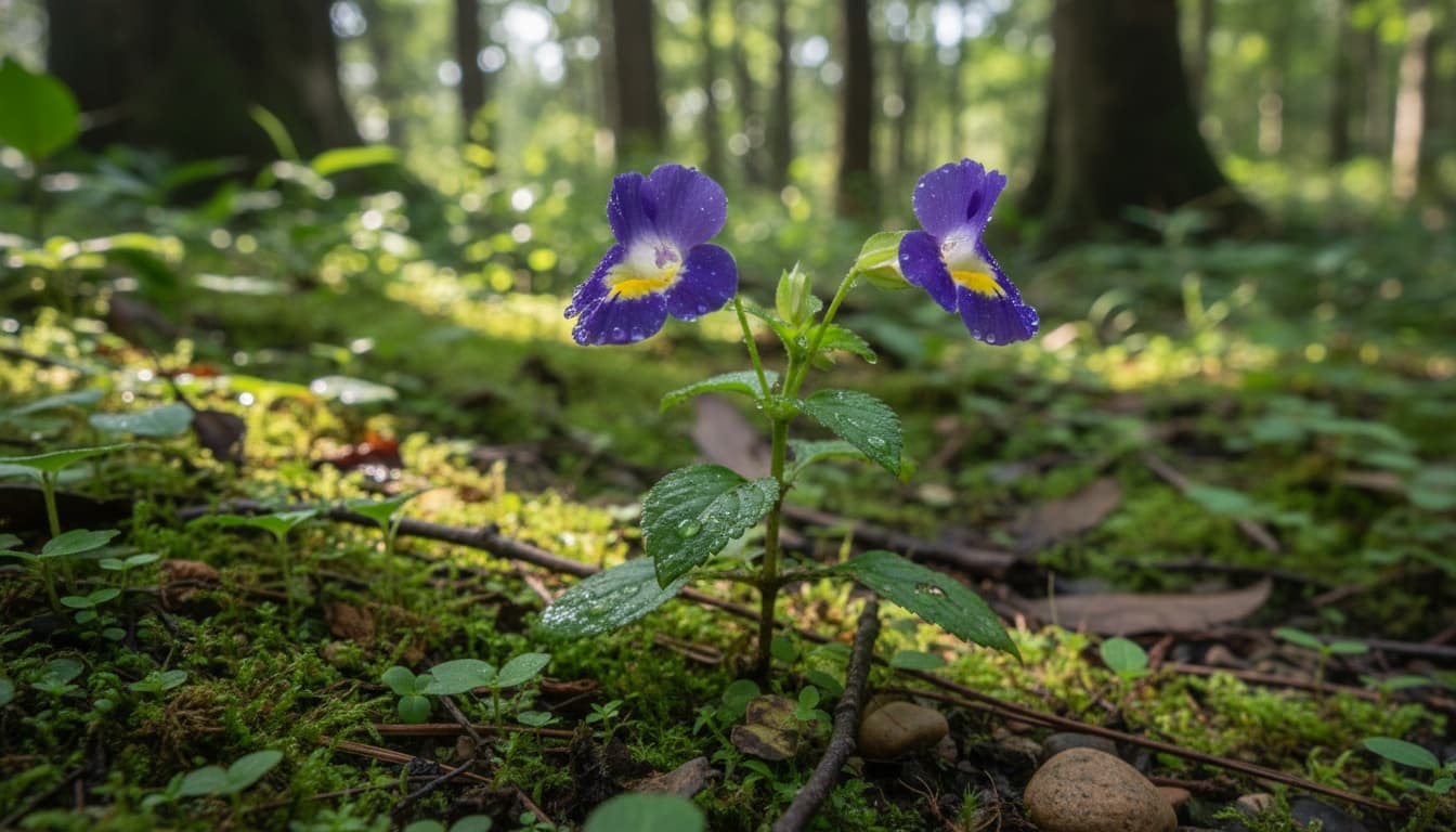 Wishbone Flower (Torenia Fournieri) - Perennials