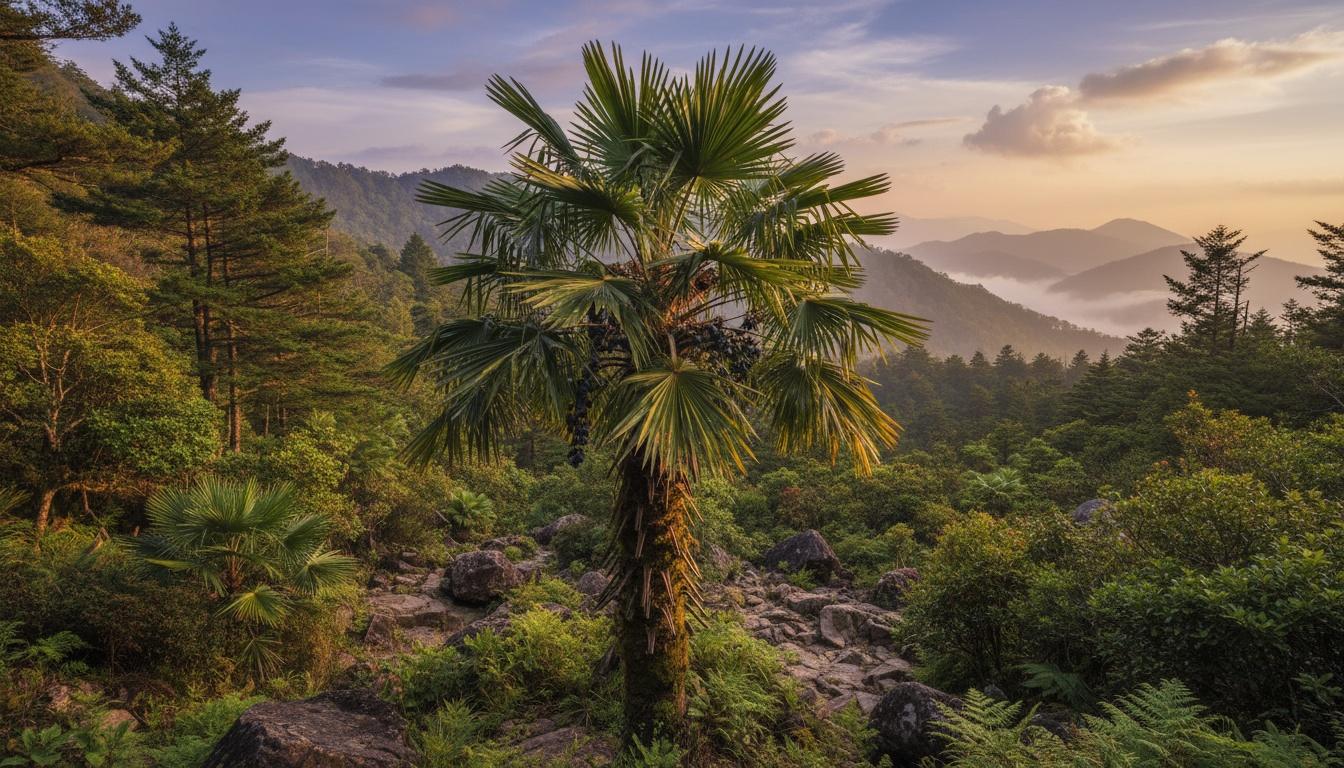 Windmill Palm (Trachycarpus Fortunei) - Shade Trees