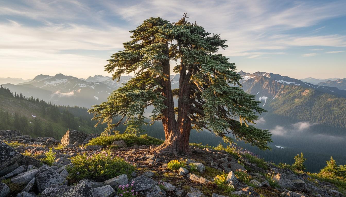 Mountain Hemlock (Tsuga Mertensiana) - Evergreen Trees