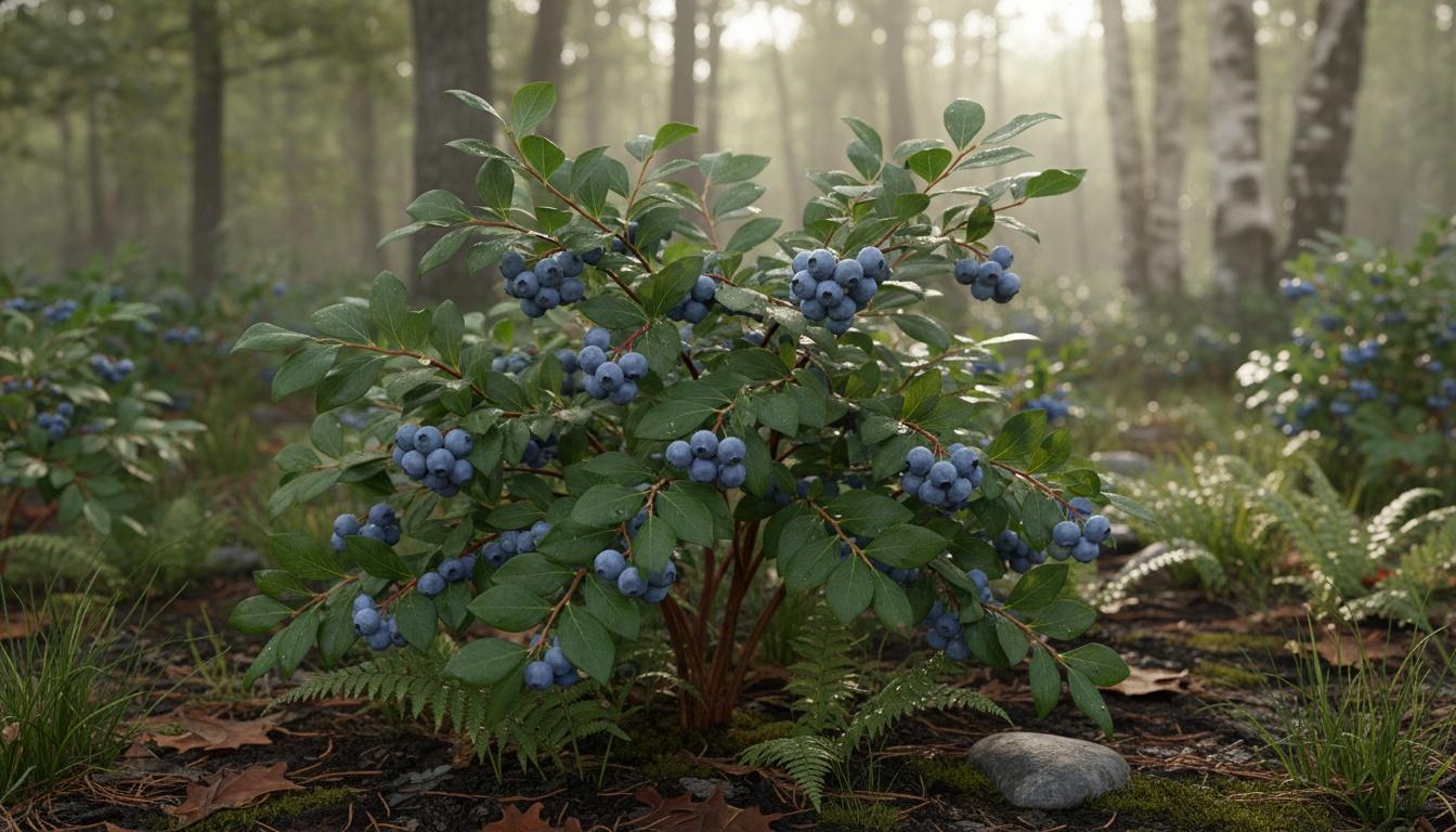 Bushel And Berry Silver Dollar Blueberry ® ® (Vaccinium Corymbosum 'Silver Dollar') - Fruit Trees