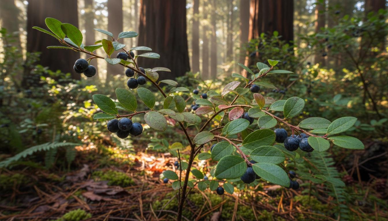 California Huckleberry (Vaccinium Ovatum) - Ground Layers