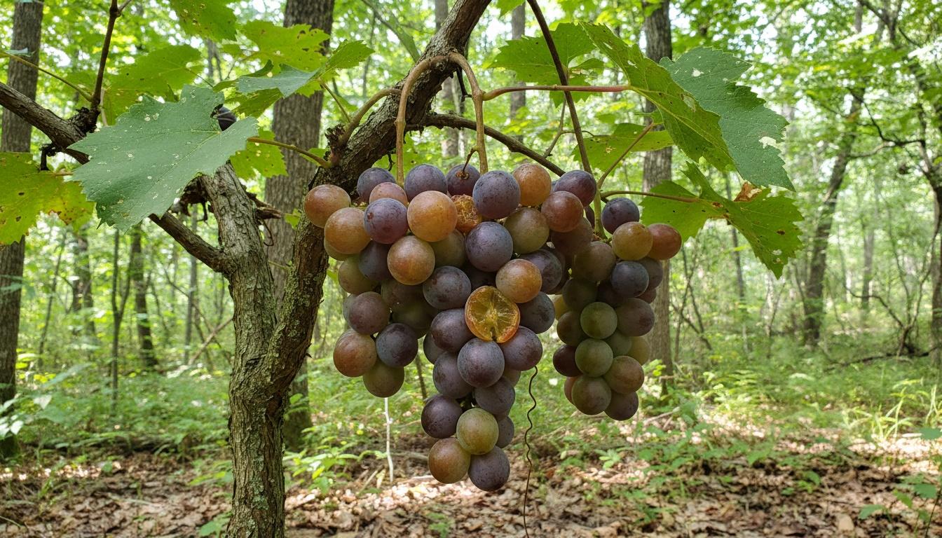 Tara Muscadine Grape (Vitis Rotundifolia) - Fruit Trees
