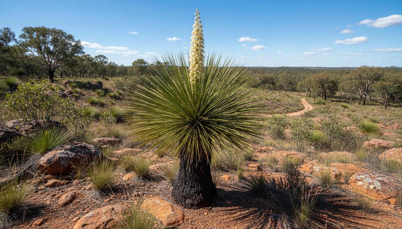 Grass Tree (Xanthorrhoea) - Evergreen Trees
