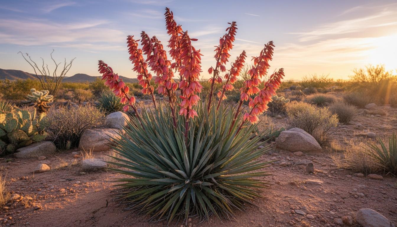 Red Yucca (Yucca Gloriosa) - Succulents