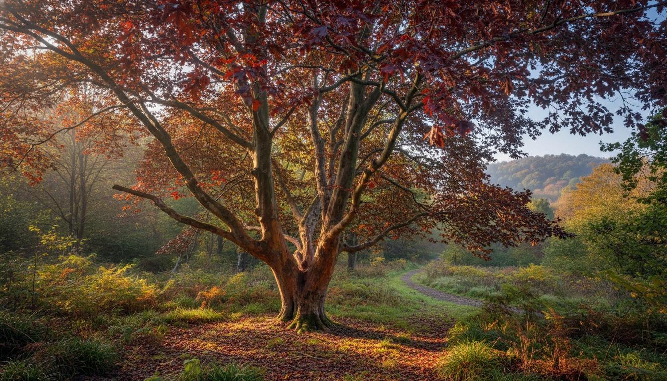 Burgundy Vase Zelkova 'Burgundy Vase' (Zelkova Serrata 'Burgundy Vase') - Shade Trees