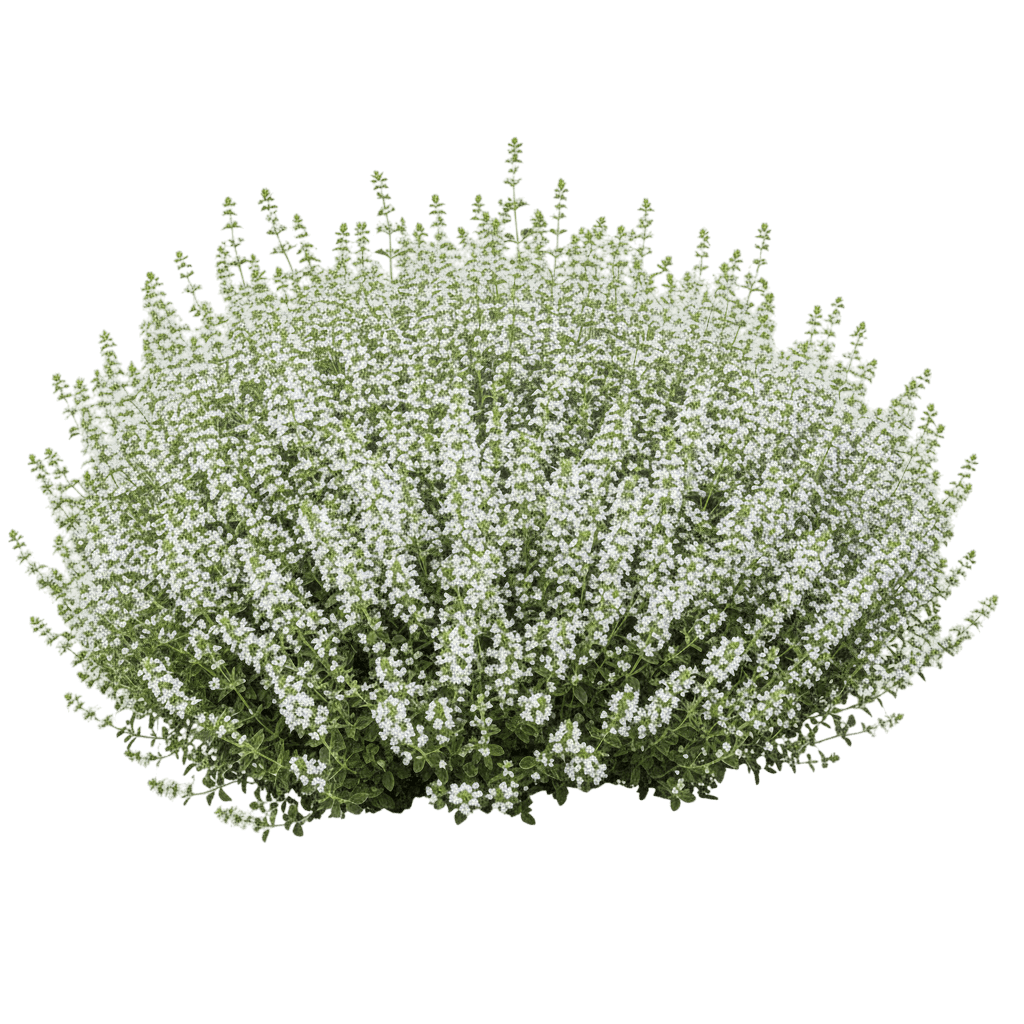 White Cloud Calamint (Calamintha Nepeta Ssp. Glandulosa 'White Cloud') - Perennials