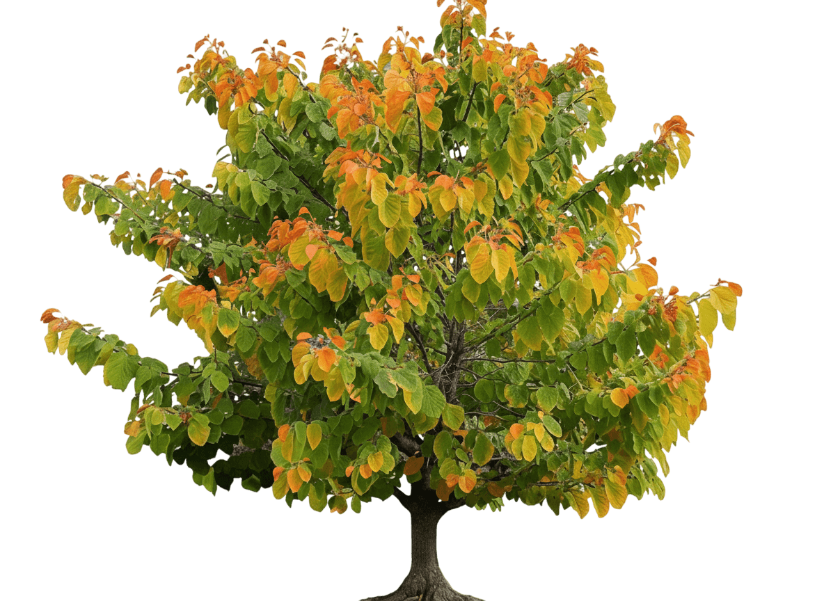 Rising Sun Redbud (Cercis Canadensis The Rising Sun 'Jn2') - Flowering Trees