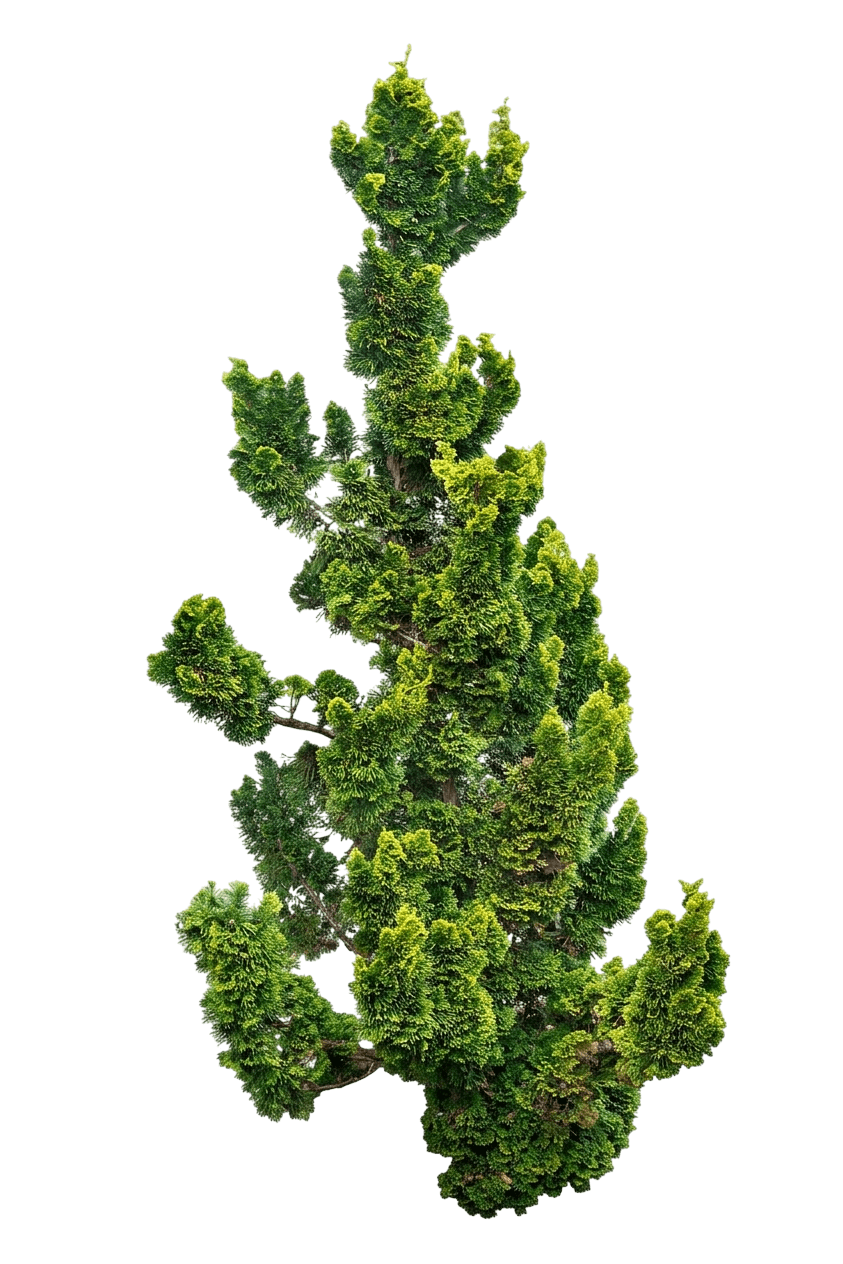 Fernspray Gold Hinoki Falsecypress (Chamaecyparis Obtusa 'Fernspray Gold') - Evergreen Trees