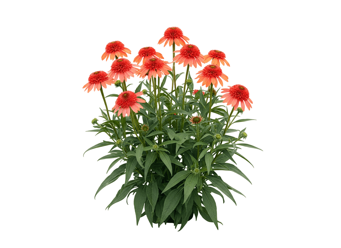 Echinacea Cara Mia™ ‘Coral’ Coneflower (Echinacea Cara Mia 'Coral') - Perennials