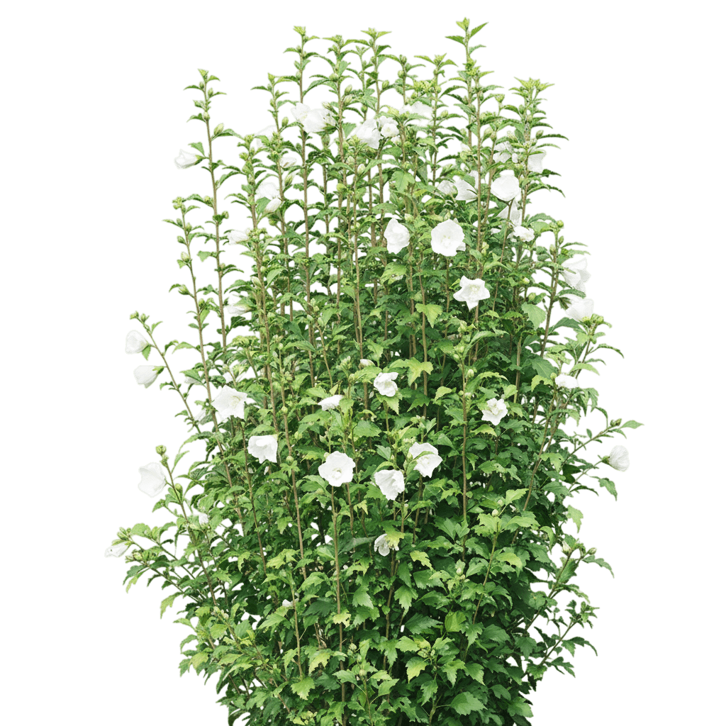 White Pillar® Rose Of Sharon (Hibiscus Syriacus Whitepillarpp28892 Pbraf 'Gandini Van Aart') - Ground Layers