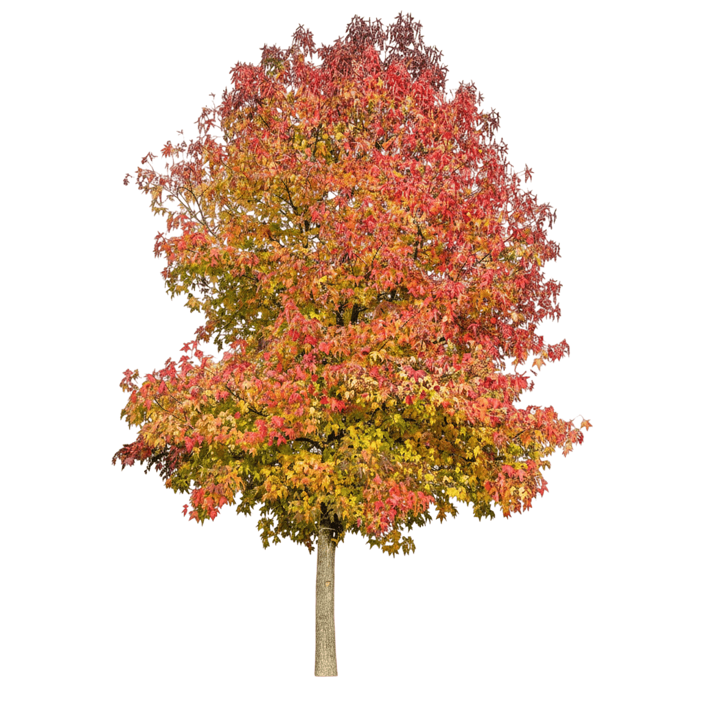 Happidaze Sweetgum Tree Form (Liquidambar Styraciflua Happidaze 'Happdell') - Shade Trees