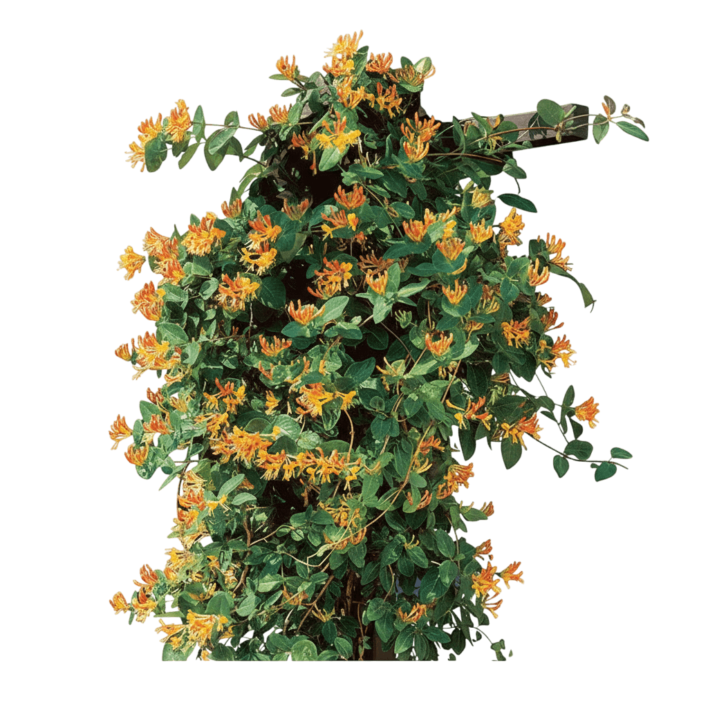 Honeysuckle, Mandarin (Lonicera X Pp 11083 'Mandarin') - Ground Layers