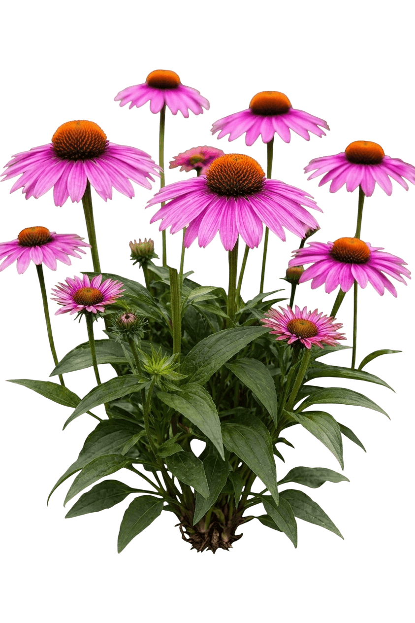 Sunmagic Petite Burgundy Coneflower (Echinacea 'Petite Burgundy') - Perennials