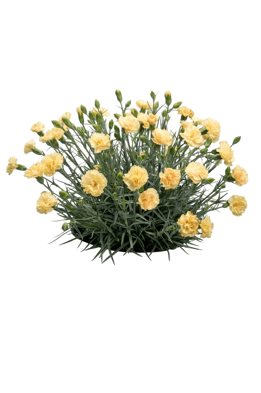 Garden Pinks (Dianthus Promotional™ Hello Yellow) - Perennials