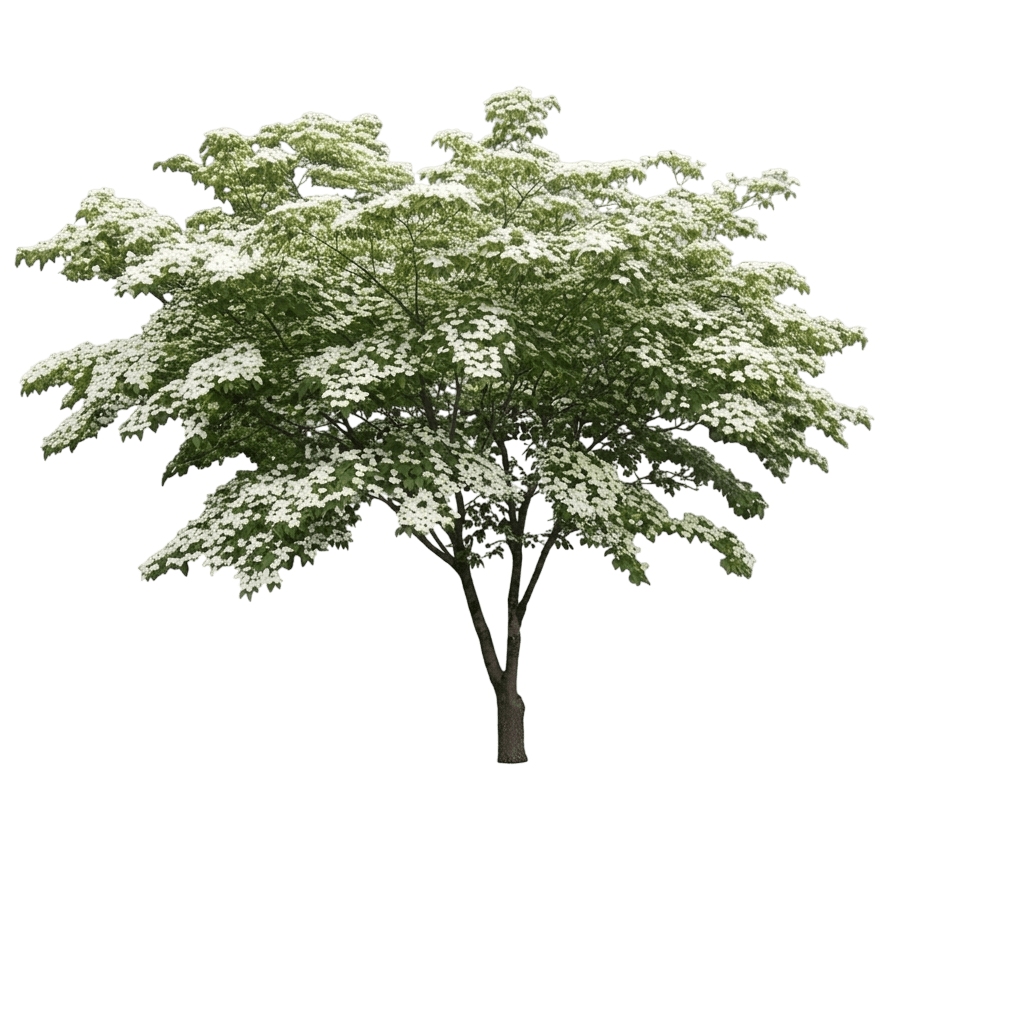 corniolo kousa (Cornus Kousa 'Greensleeves') - Alberi da fiore