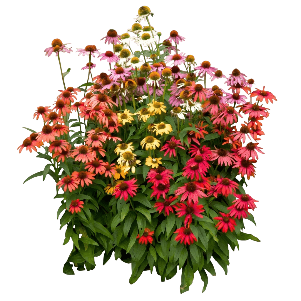 Sombrero Tres Amigos Coneflower (Echinacea × Hybrida 'Balsomtresgo') - Perennials