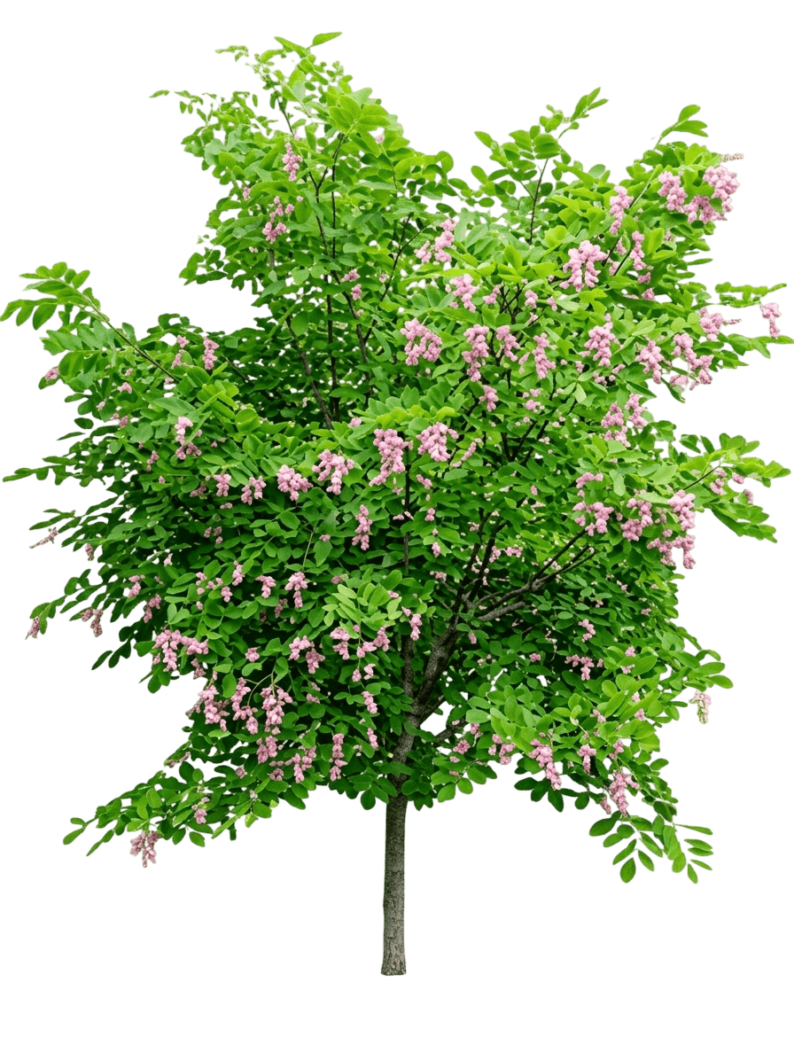 Perkin'S Pink Yellowwood (Cladrastis Lutea (Syn C.Kentukea 'Perkins Pink 'Perkins Pink') - Flowering Trees