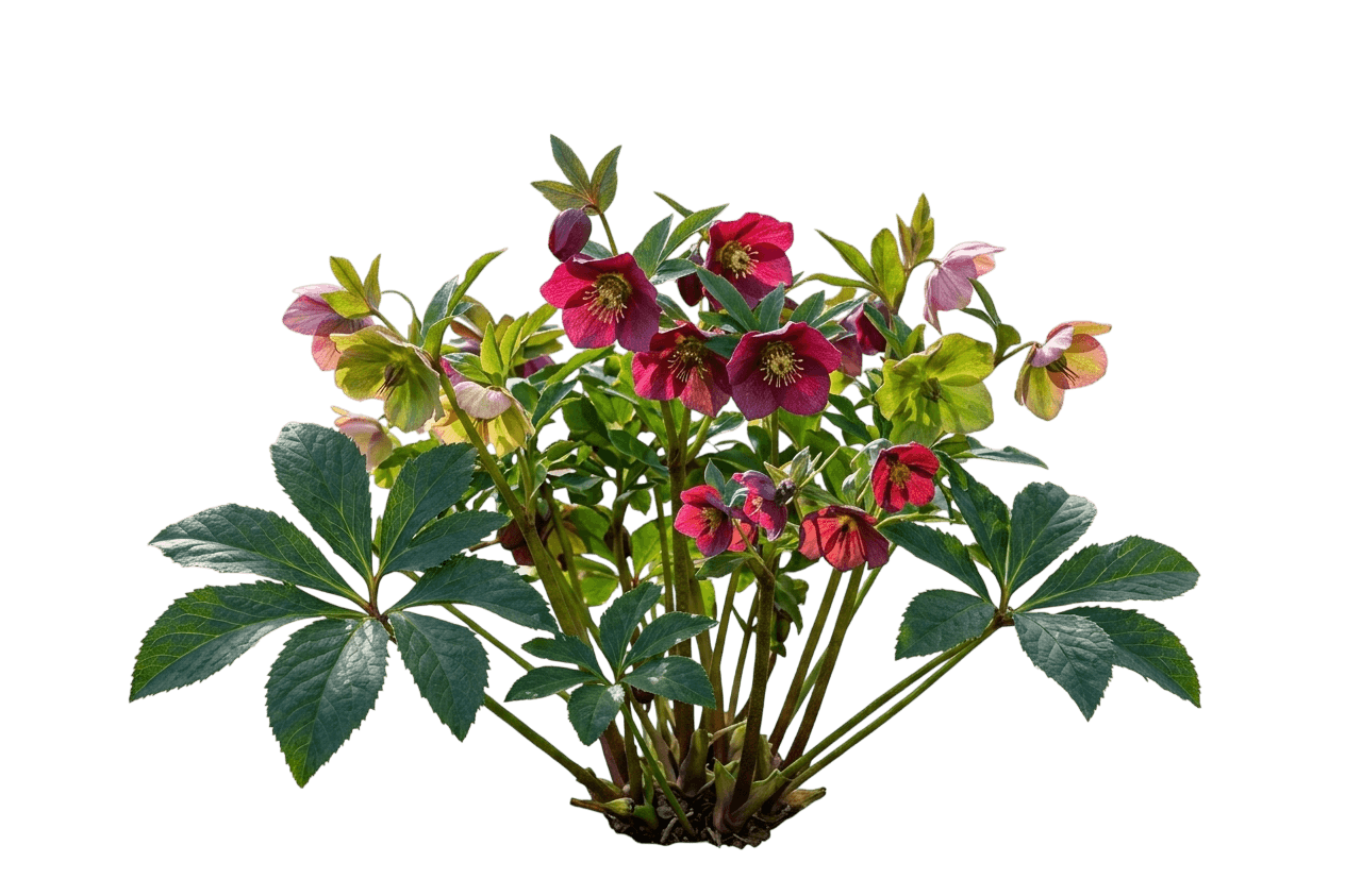 Lenten Rose (Helleborus Orientalis 'Brandywine') - Perennials