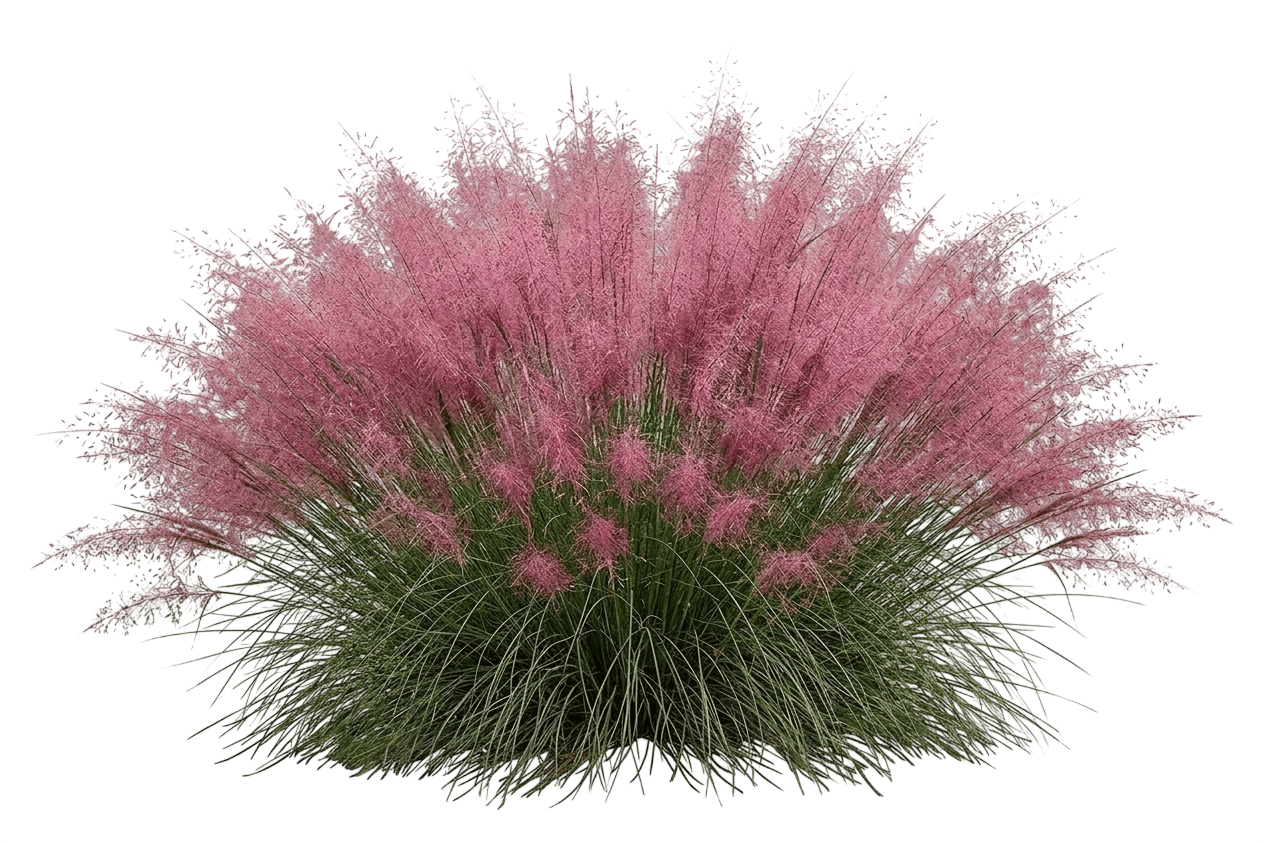 Regal Mist Pink Muhly (Muhlenbergia Capillaris 'Lenca') - Grasses
