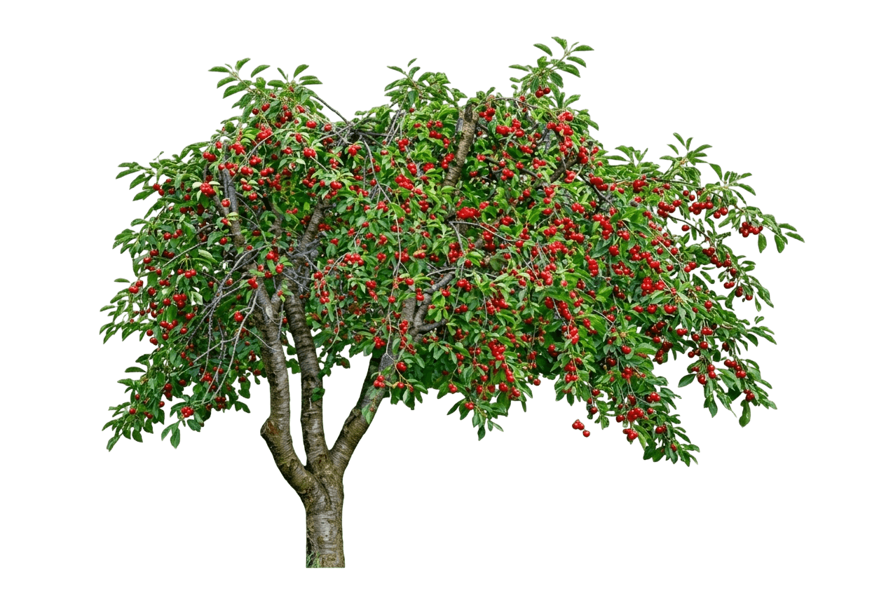 Cherry, Montmorency (Prunus Cerasus 'Montmorency') - Fruit Trees