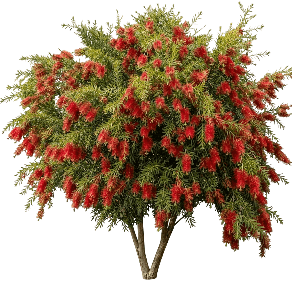 Wildfire (Callistemon Bottlebrush 'Wildfire') - Ground Layers
