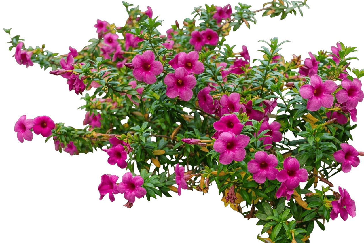 flor de mantequilla (Allamanda Cathartica 'Cherries Jubilee') - Plantas de estrato bajo