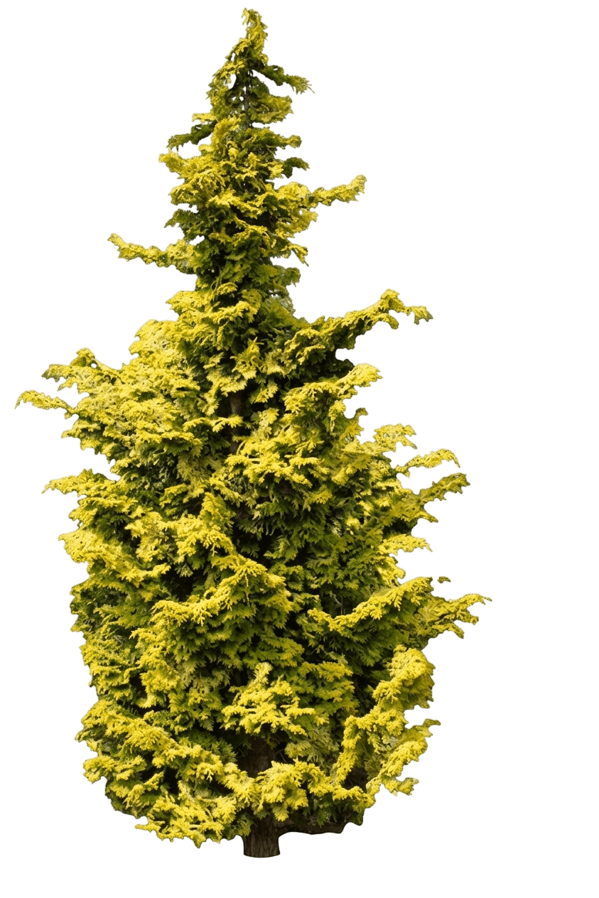 Twisted Hinoki False Cypress (Chamaecyparis Obtusa Var. Obtusa 'Torulosa') - Evergreen Trees