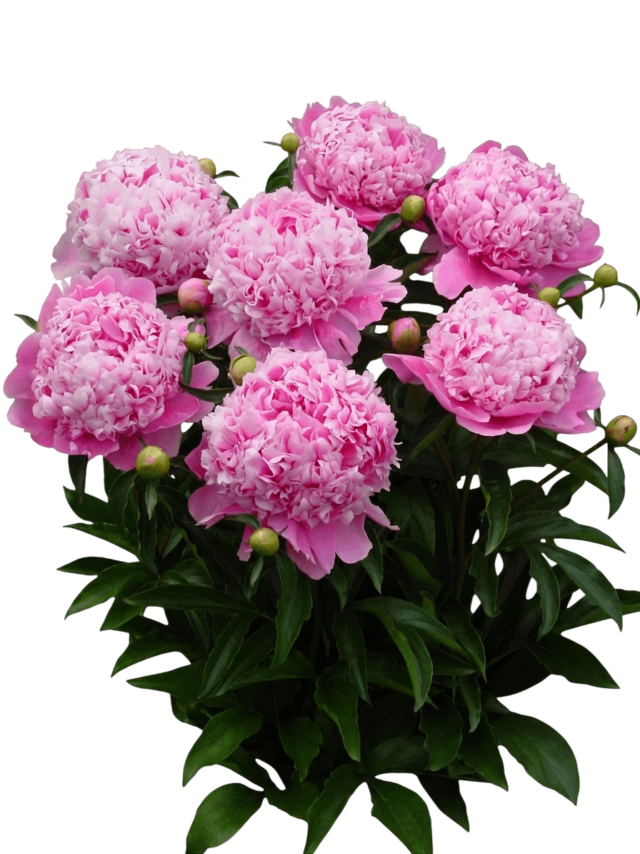 Peony, Mons. Jules Elie (Paeonia 'Mons. Jules Elie') - Perennials