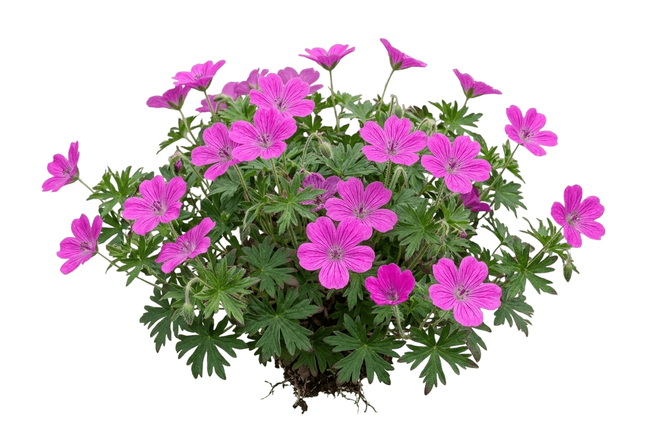 Tiny Monster Geranium (G. Sanguineum X G. Psilostemon 'Tiny Monster') - Perennials