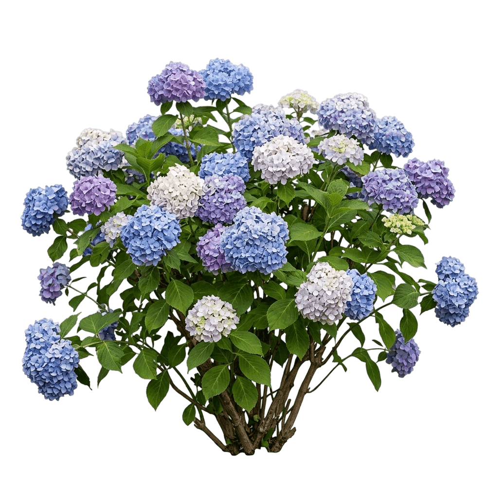 Endless Summer® Blushing Bride Bigleaf Hydrangea (Hydrangea Macrophylla Endless Summer Var. Macrophylla 'Blushing Bride') - Shrubs