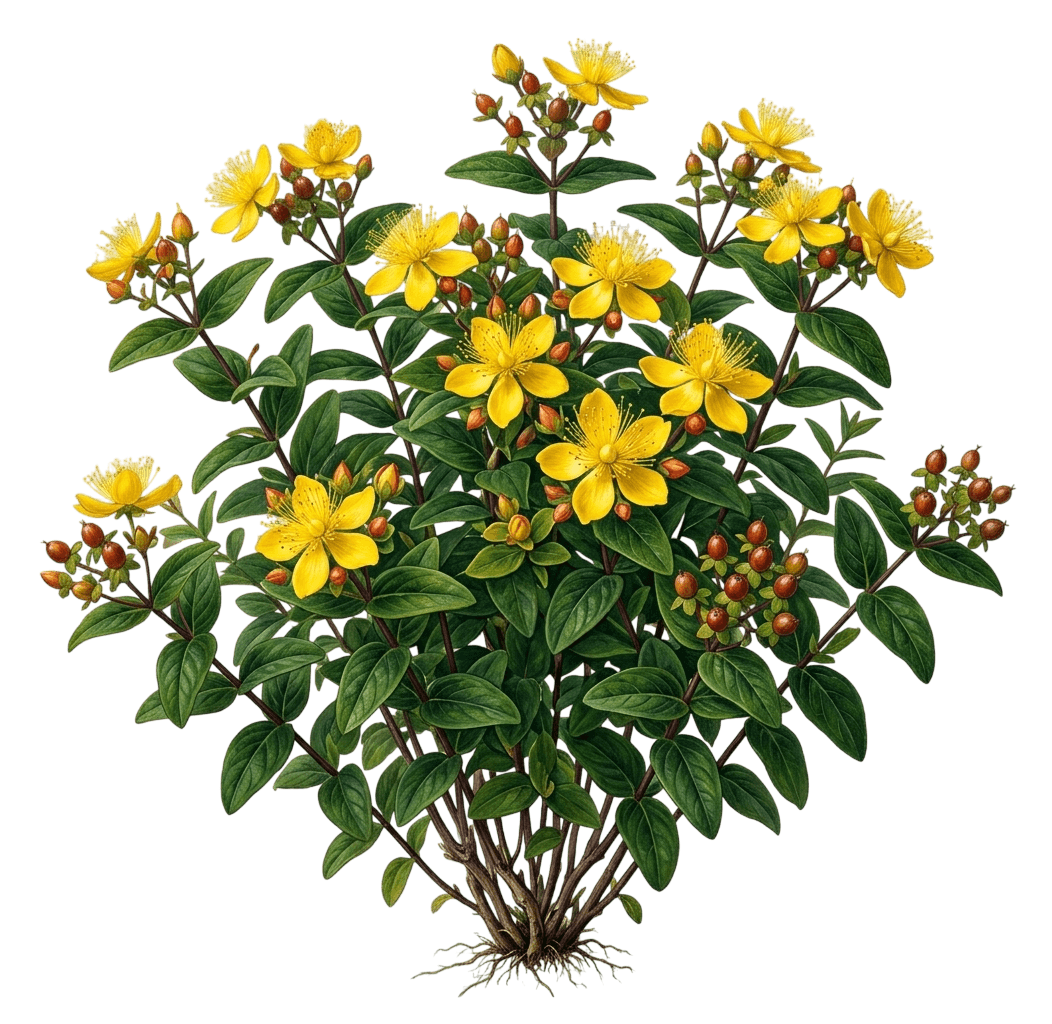 miracle horizon® st. johns wort (Hypericum I. Miracle Horizon 'Allblommos') - Ground-layer plants
